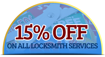 15% off on all locksmith services